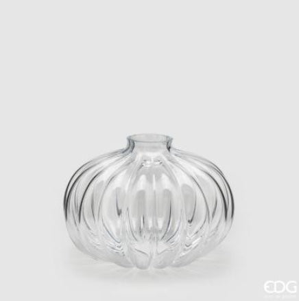 Vaso Rotondo Con Righe Nida