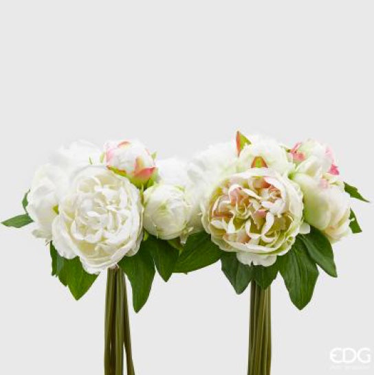 Mazzo Peonia Olis White