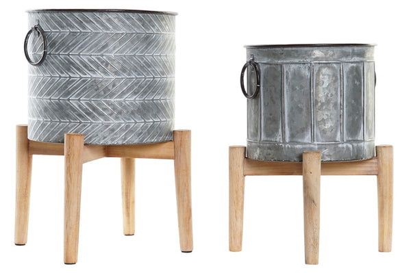 Portavaso in Latta con supporto