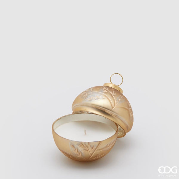 Candela Sfera in Vetro Bacche Piccola