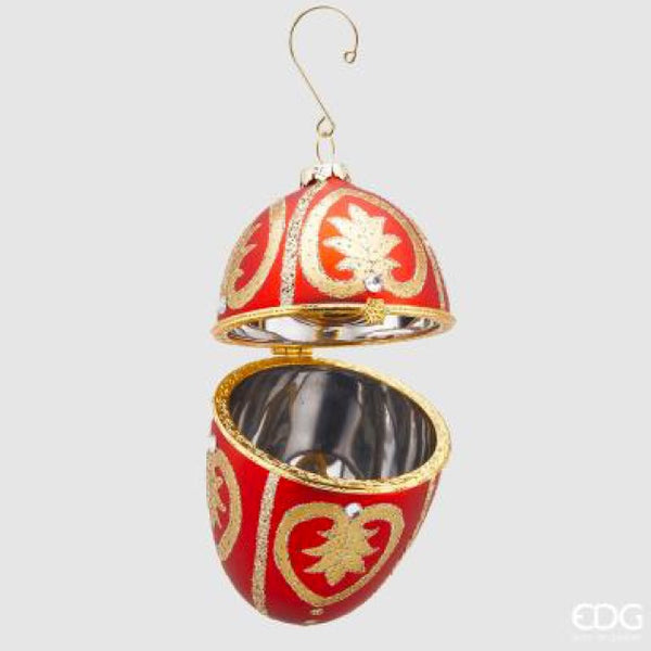 Decoro Uovo Vetro Contenitore