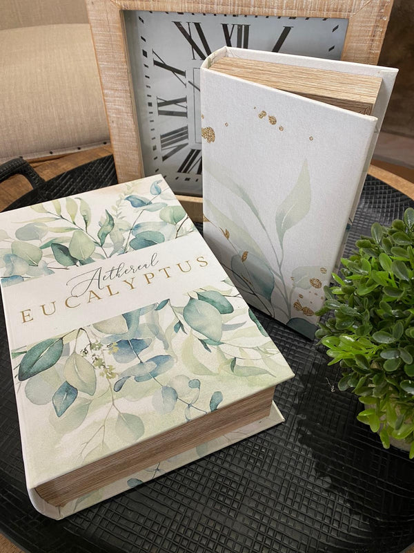 Scatola Libro Eucalipto