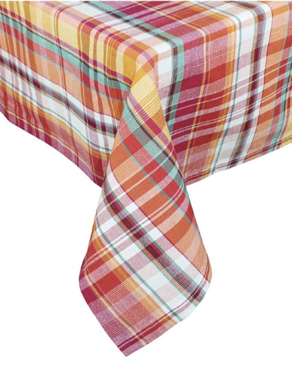 Tovaglia Quadro Check Arancio