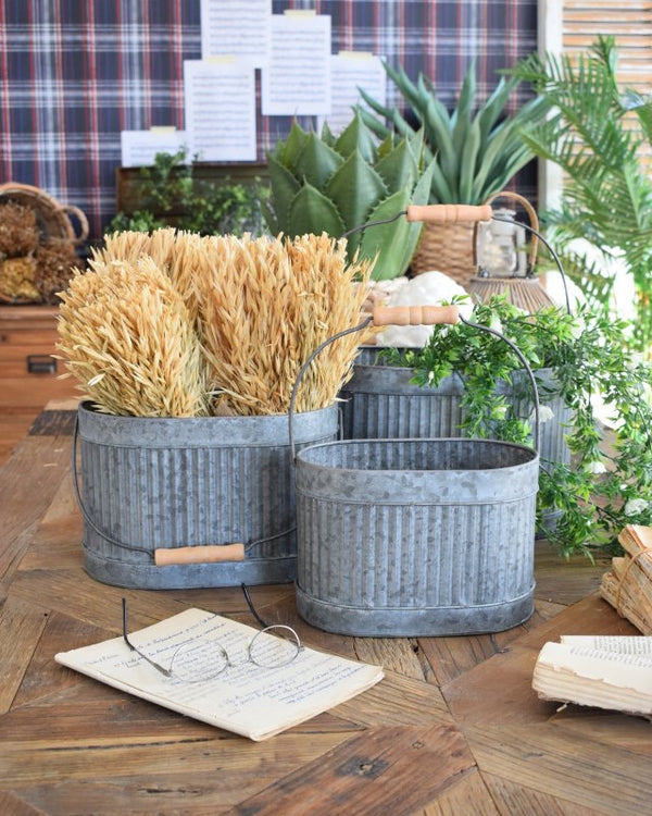 Contenitore in Latta Country Style