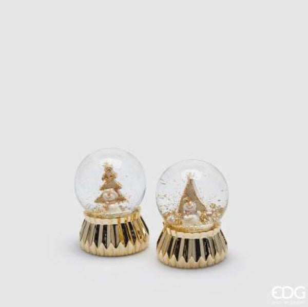 Sfera Acqua Pupazzo di Neve Mini