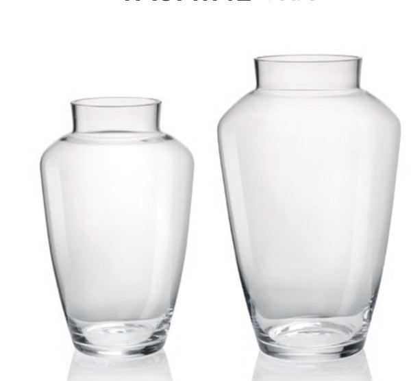 Vaso Bombato Yasmine Trasparente