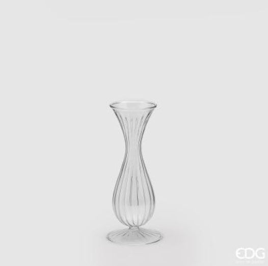 Vaso Monofiore con Righe